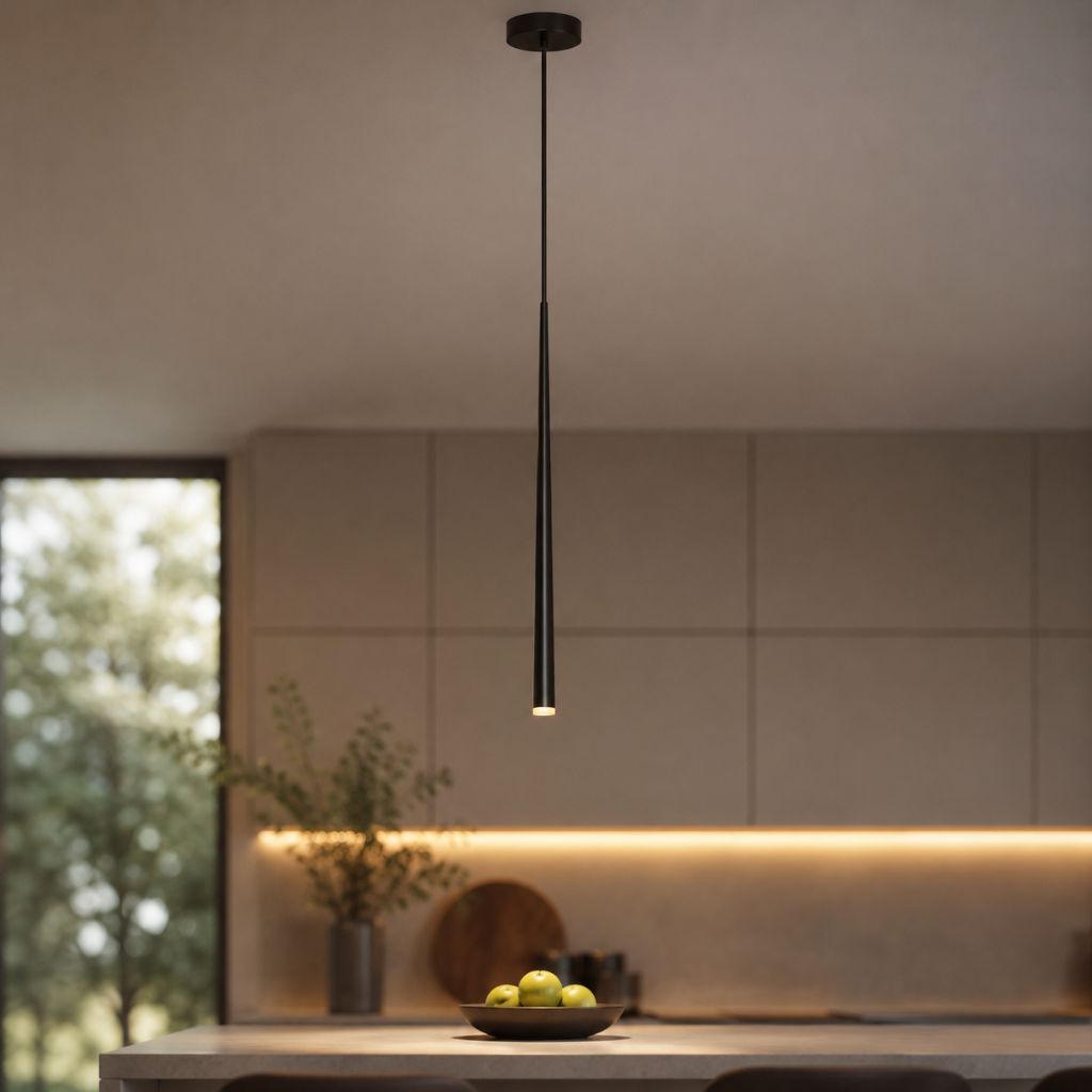 Adjustable Teardrop LED Pendant Light