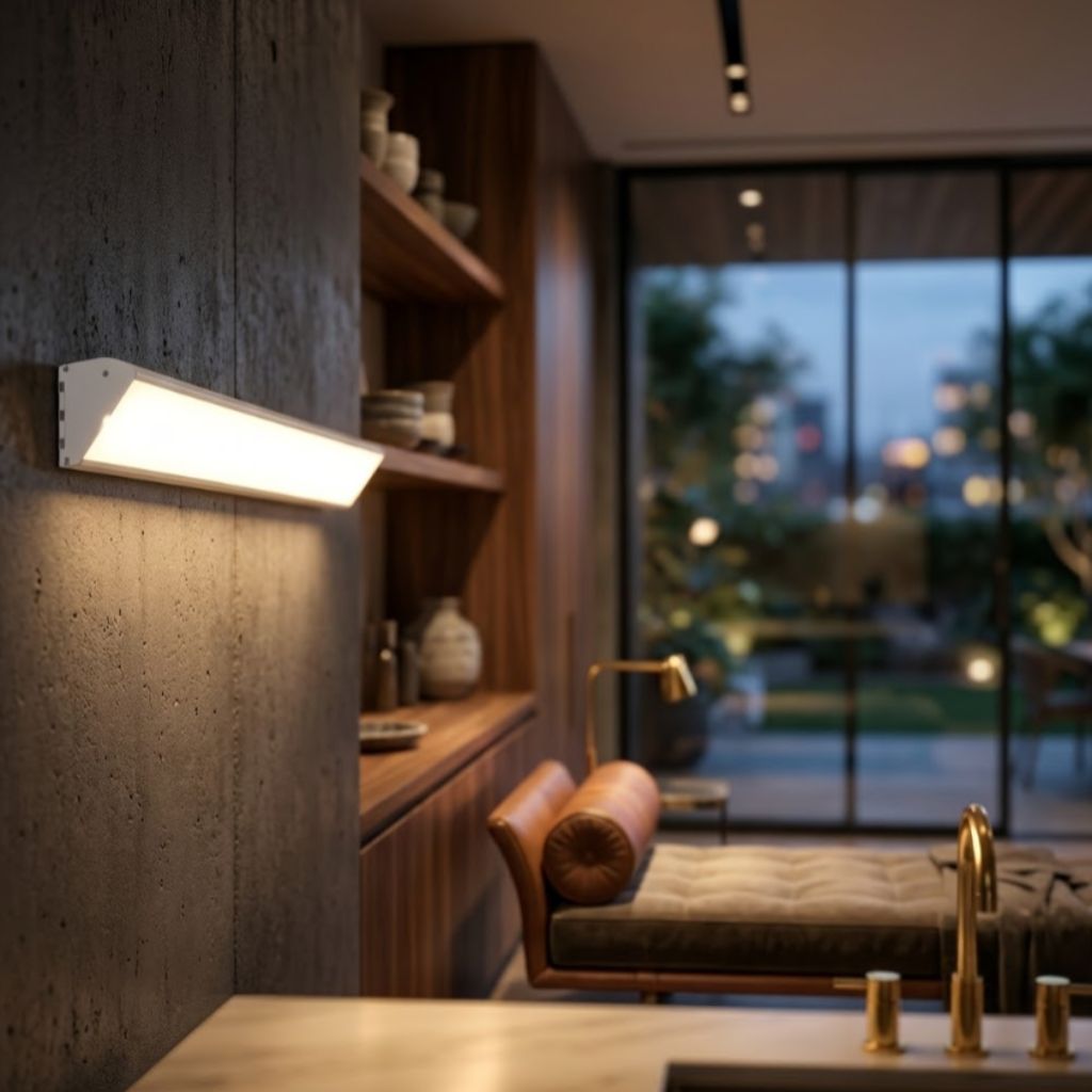 AuraGuard LED Outdoor Wall Light - Waterproof and Energy Efficient