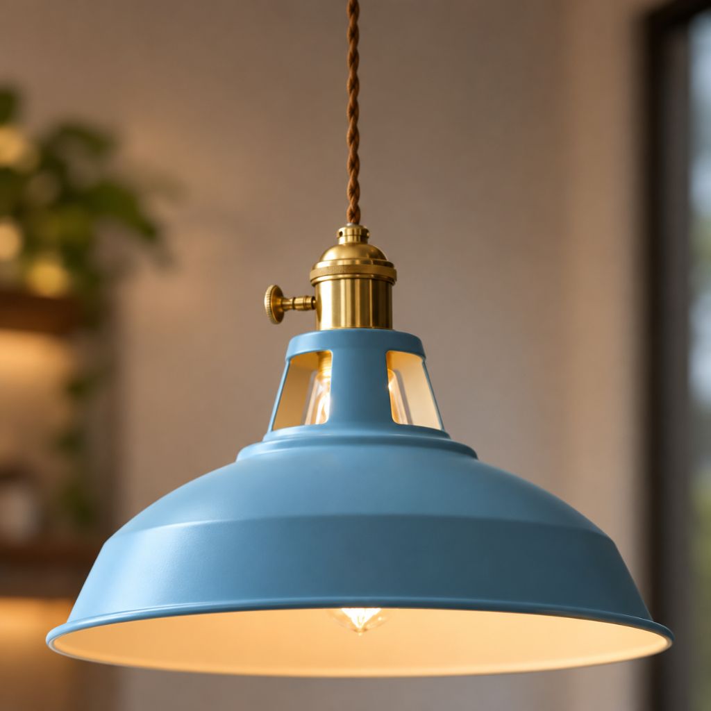 Classic Industrial Metal Pendant Light