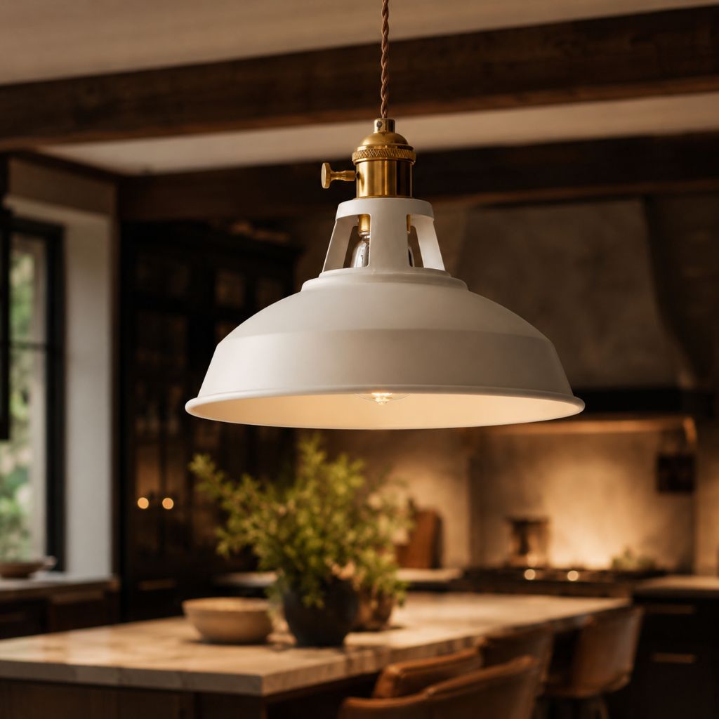Classic Industrial Metal Pendant Light