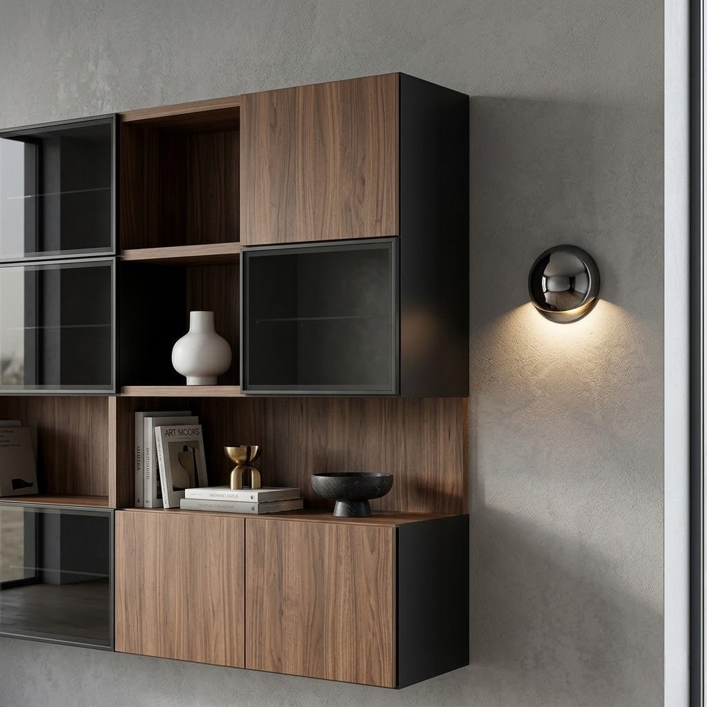 Eclipse Waterproof Modern Outdoor Wall Lamp