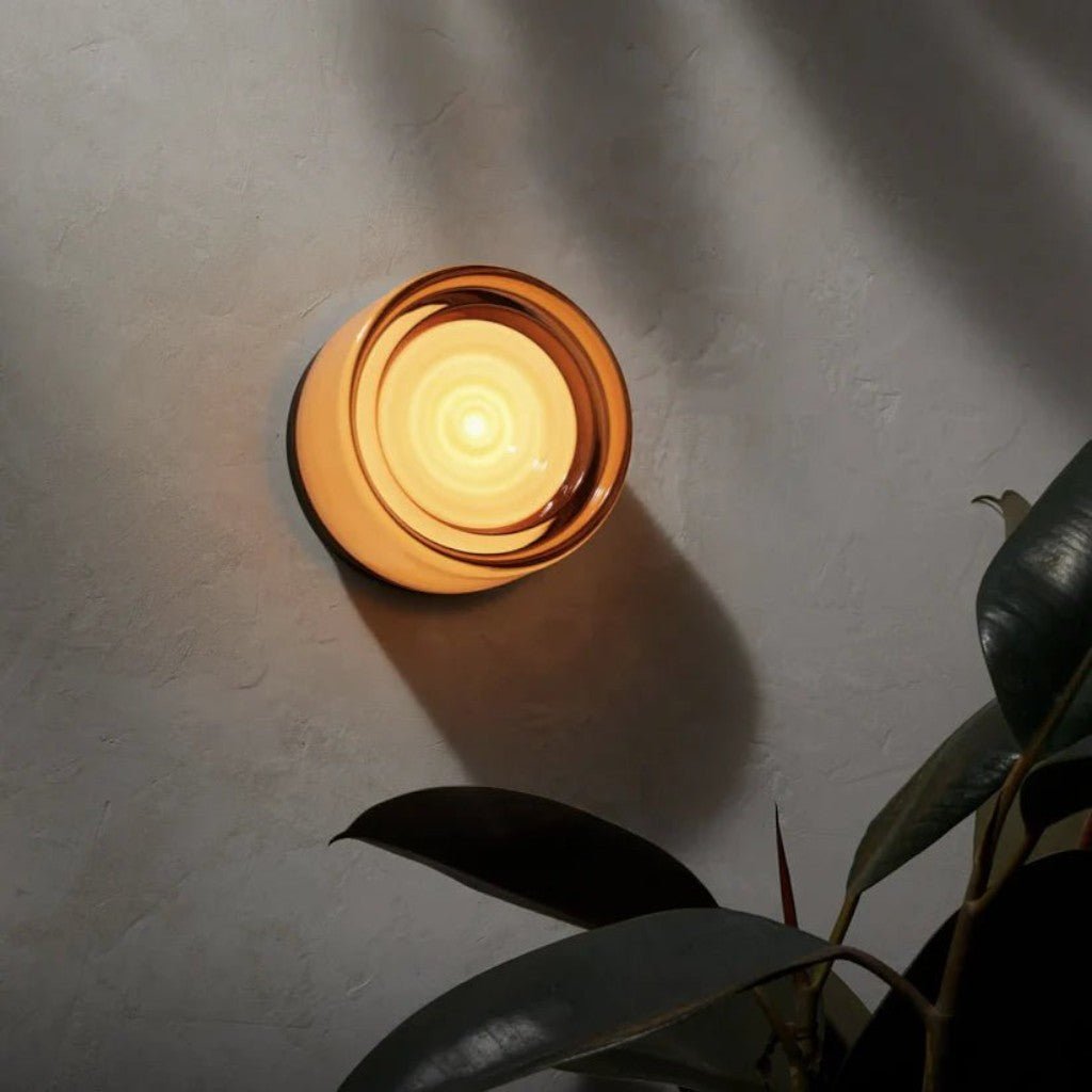 Frosted Glass Wall Sconce