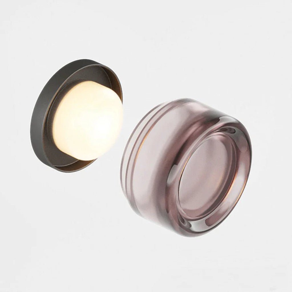 Frosted Glass Wall Sconce
