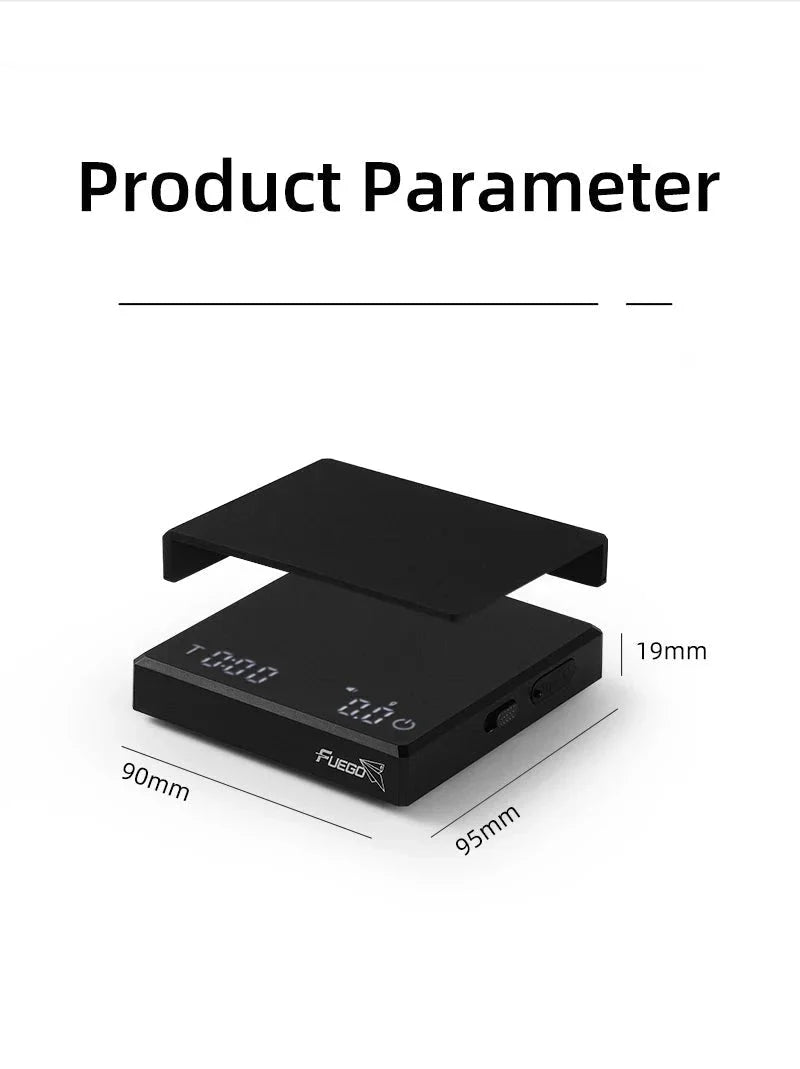 High Precision Digital Coffee Scale Pocket Style