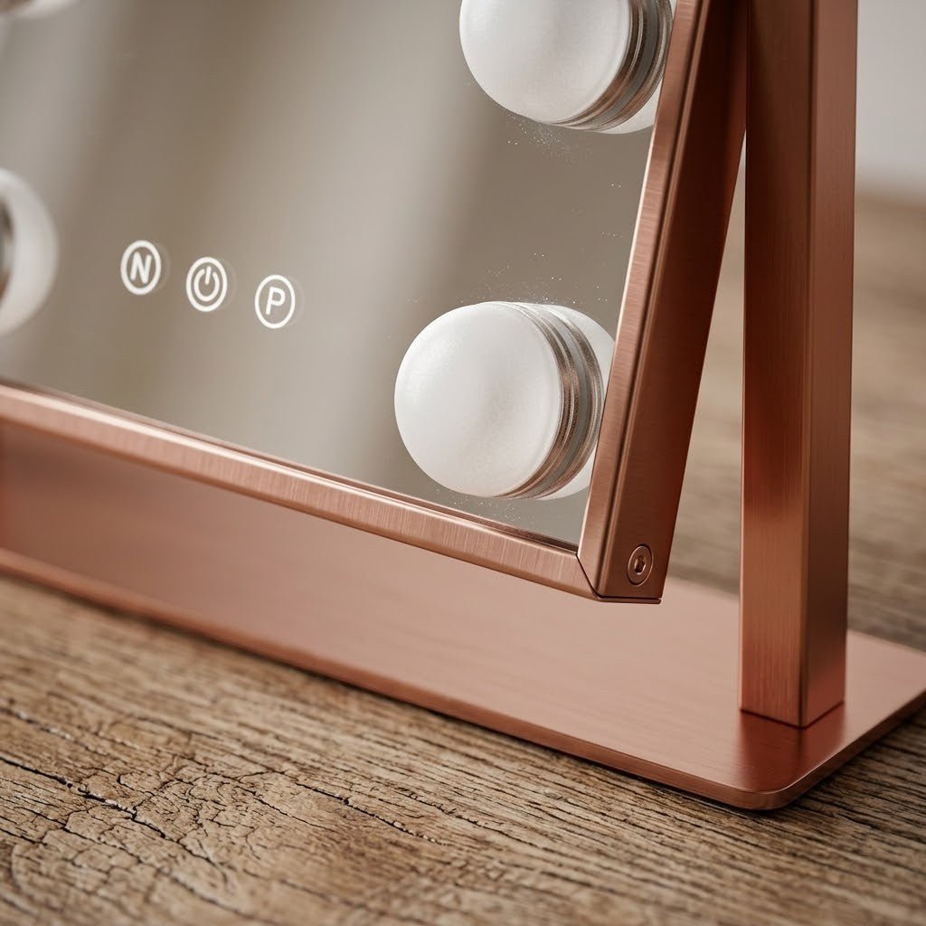 Hollywood Vanity Mirror with LED Bulbs 360° Rotation