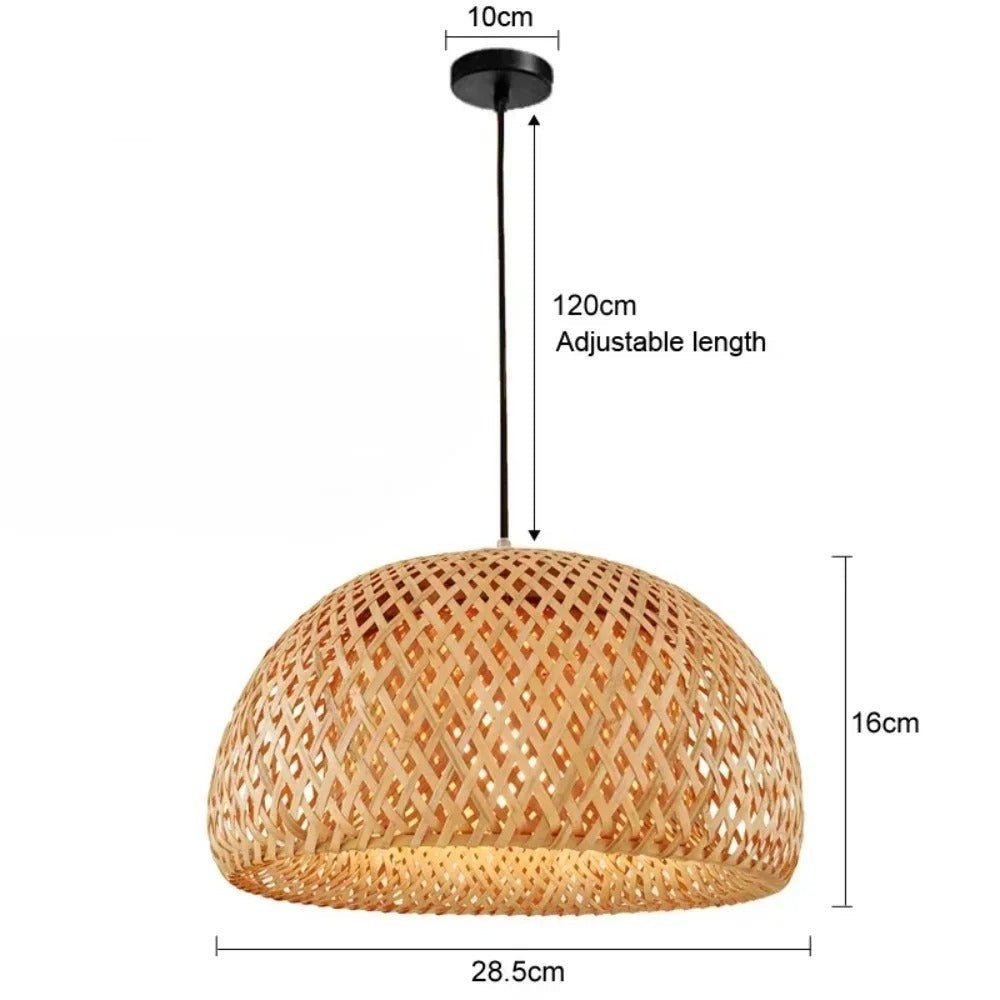 Hygge Hanging Rattan Light