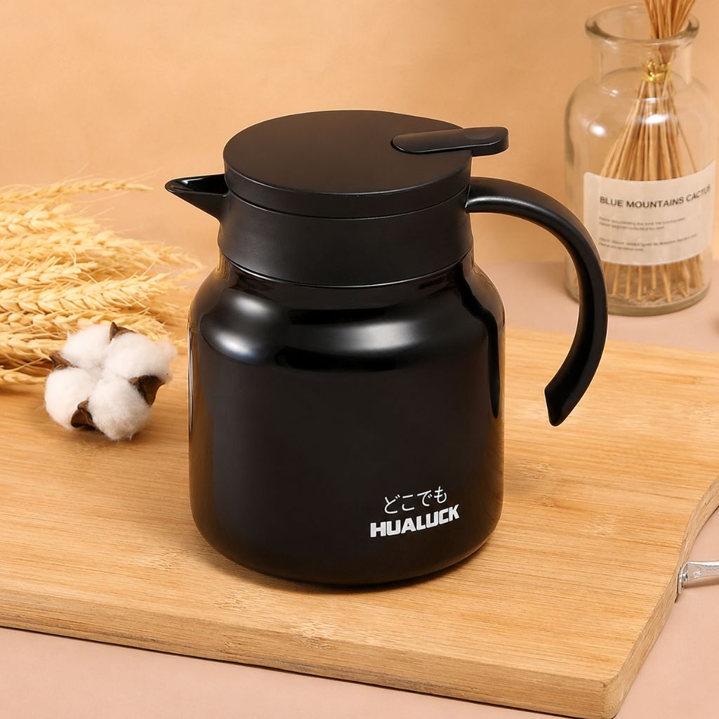 Insulated Teapot with Built-in Infuser and Ceramic Stainless Steel Liners