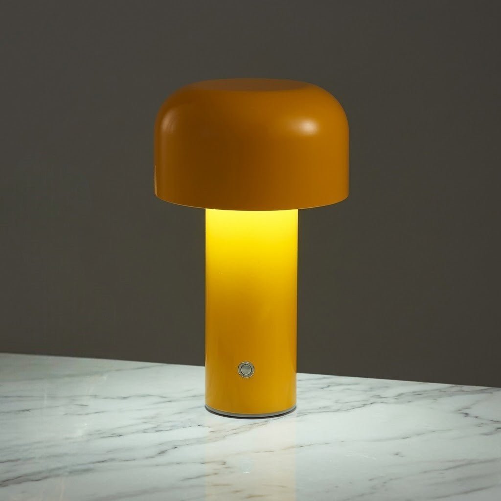 Italian Cordless Table Lamp with Tricolor Dimming