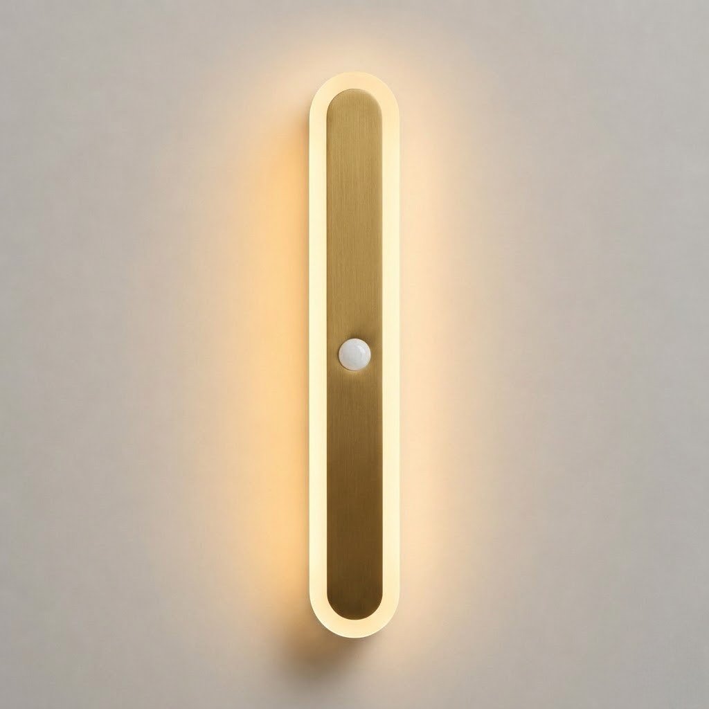 LED Linear Outdoor Wall Light Motion Sensor IP65 Waterproof