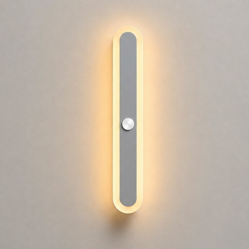 LED Linear Outdoor Wall Light Motion Sensor IP65 Waterproof