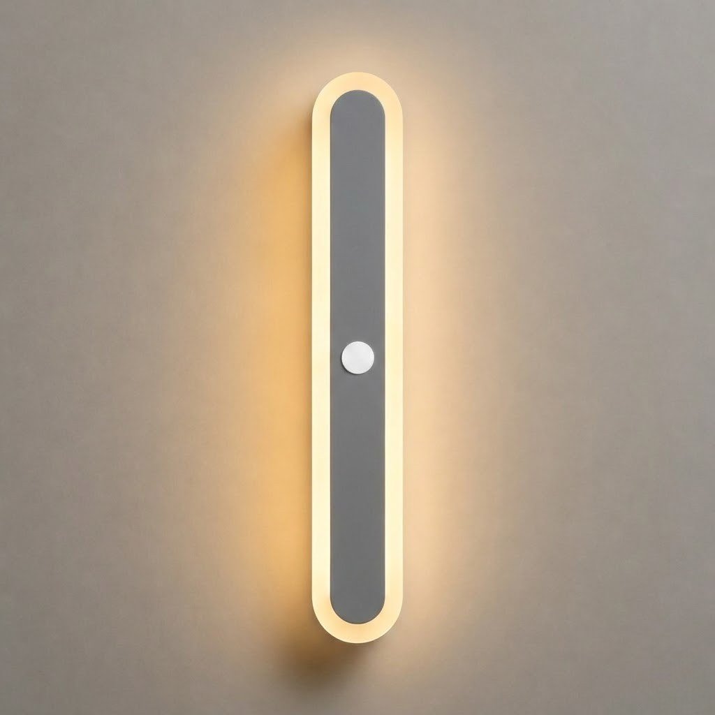 LED Linear Outdoor Wall Light Motion Sensor IP65 Waterproof