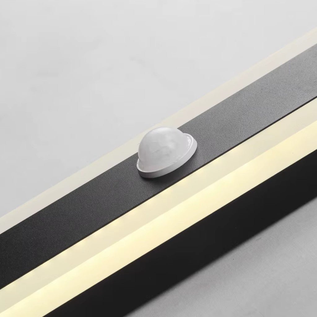 LED Linear Outdoor Wall Light Motion Sensor IP65 Waterproof