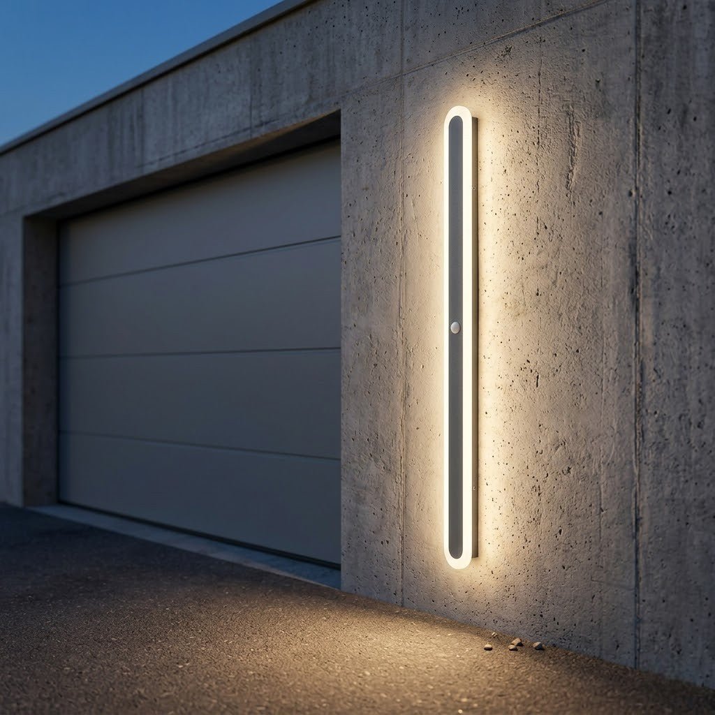LED Linear Outdoor Wall Light Motion Sensor IP65 Waterproof