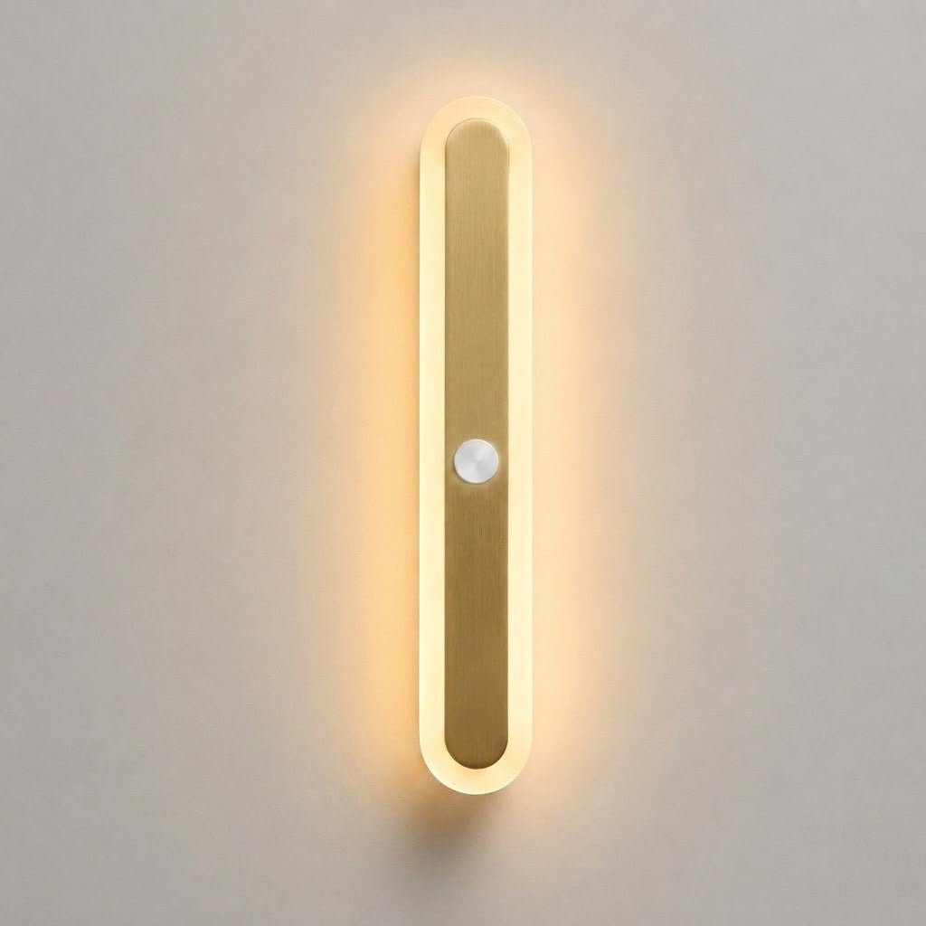 LED Linear Outdoor Wall Light Motion Sensor IP65 Waterproof