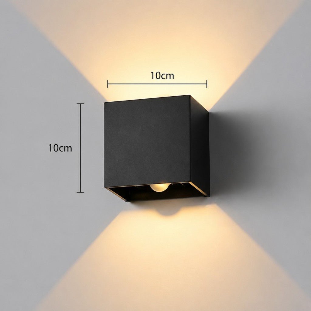 LED Outdoor Wall Light Motion Sensor IP65 Up Down Sconce