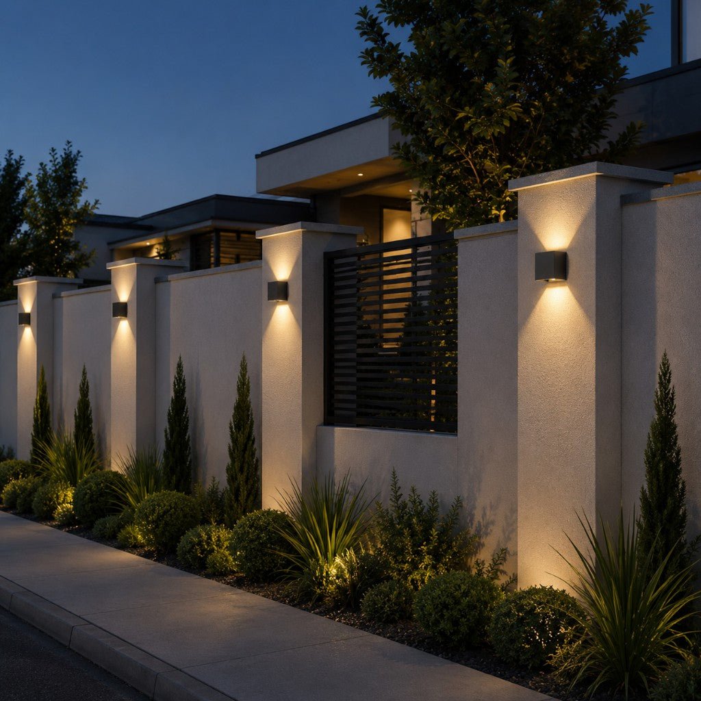 LED Outdoor Wall Light Motion Sensor IP65 Up Down Sconce