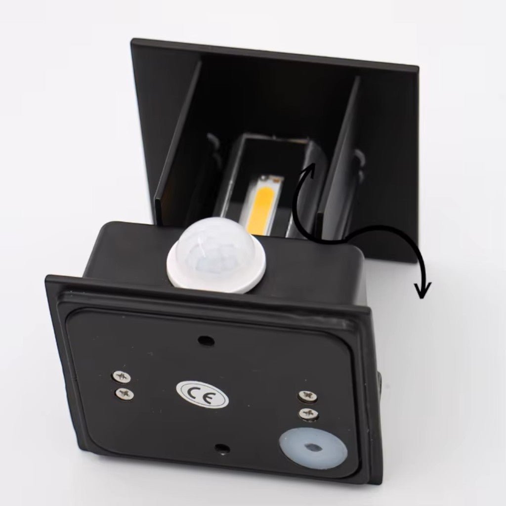 LED Outdoor Wall Light Motion Sensor IP65 Up Down Sconce