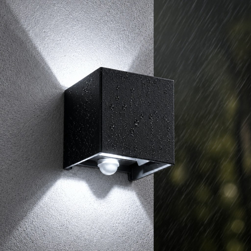 LED Outdoor Wall Light Motion Sensor IP65 Up Down Sconce