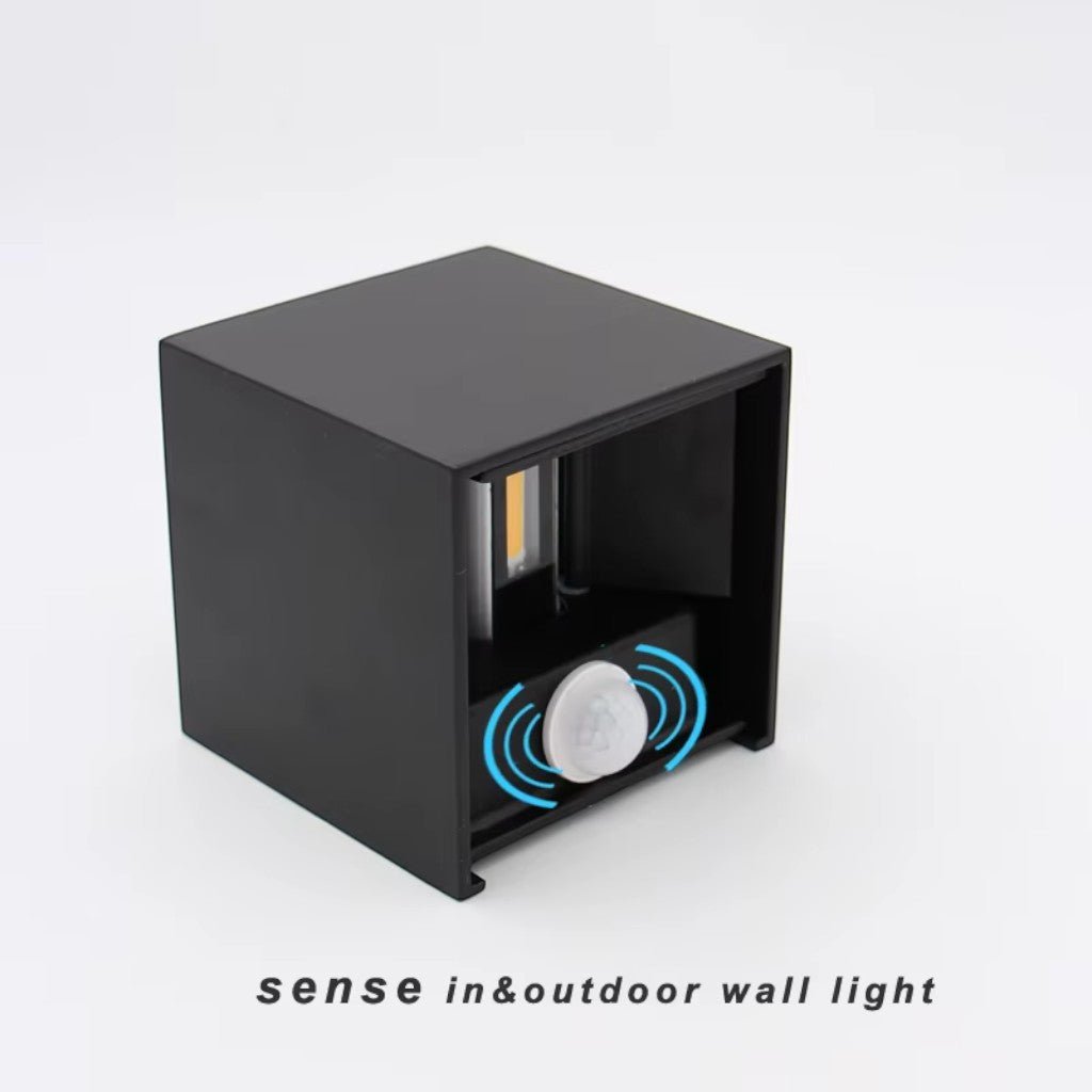 LED Outdoor Wall Light Motion Sensor IP65 Up Down Sconce