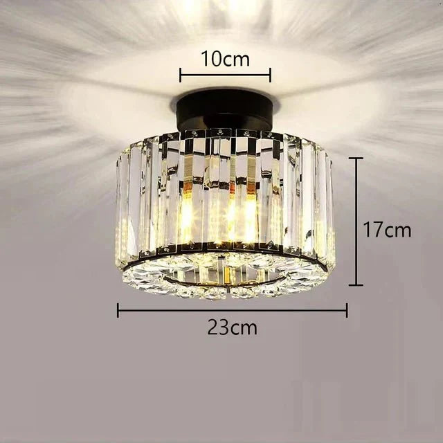 Luxury Crystal Ceiling Lamp – Elegant & Timeless Illumination