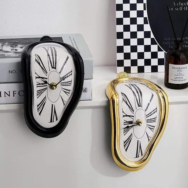 Melting Clock Surrealism Style Decor