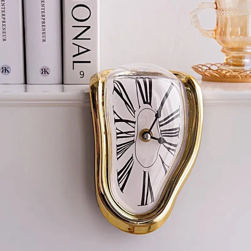 Melting Clock Surrealism Style Decor
