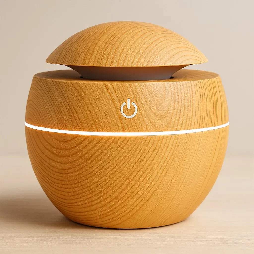 Mini LED Ultrasonic Humidifier with Aromatherapy