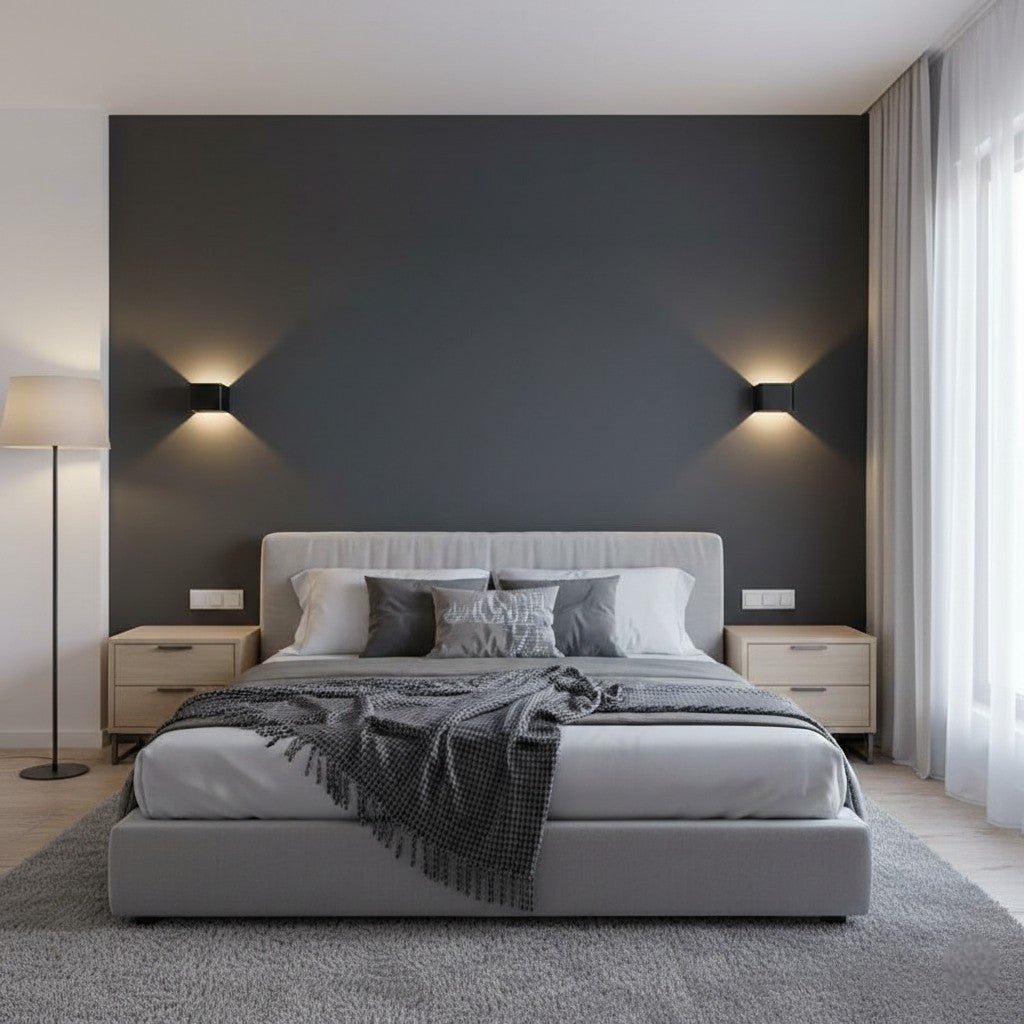 Mini Square Up Down LED Wall Sconce