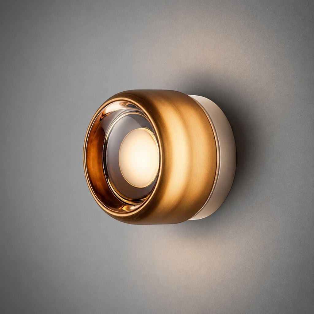 Modern Interior LED Wall Lamp - Amber Jelly Decor