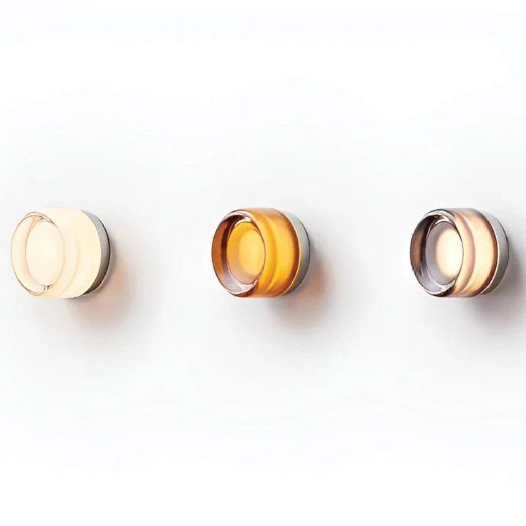 Modern Interior LED Wall Lamp - Amber Jelly Decor