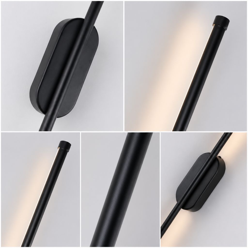 Modern LED Long Wall Lamp Nordic Minimalist Aluminium