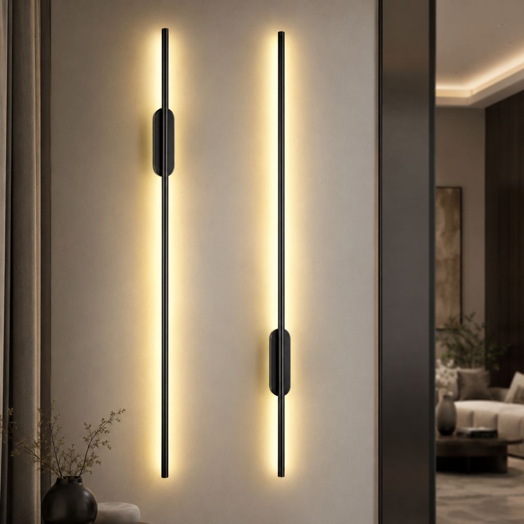 Modern LED Long Wall Lamp Nordic Minimalist Aluminium