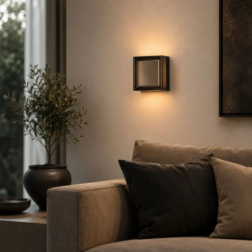 Modern LED Wall Lamp Square IP65 Indoor Outdoor Sconce