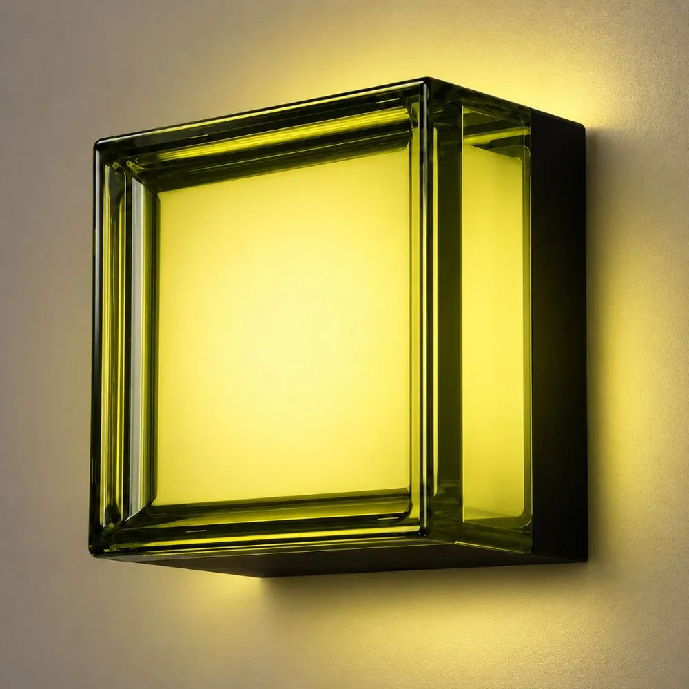 Modern LED Wall Lamp Square IP65 Indoor Outdoor Sconce