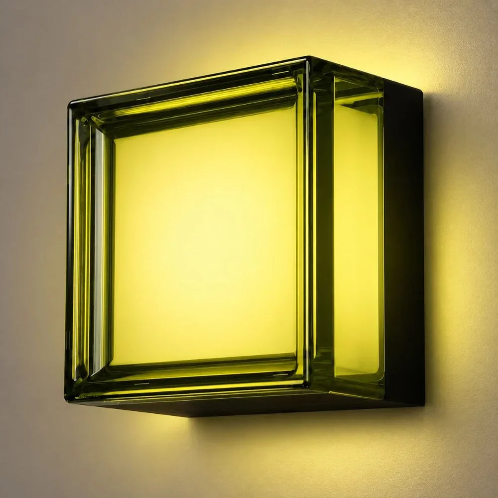 Modern LED Wall Lamp Square IP65 Indoor Outdoor Sconce