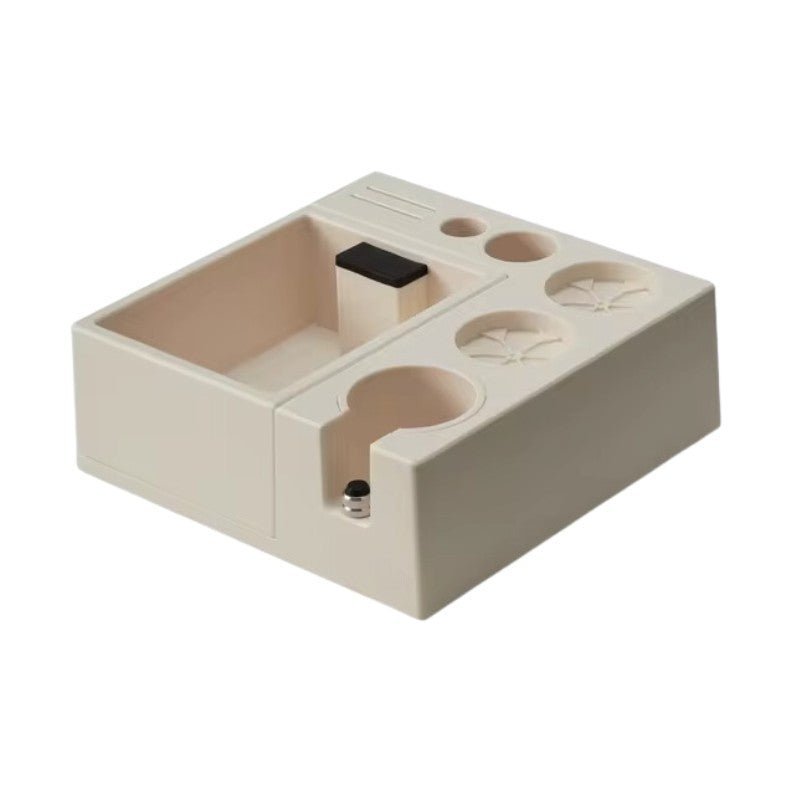 Multifunctional Coffee Tamping Station with Knock Box