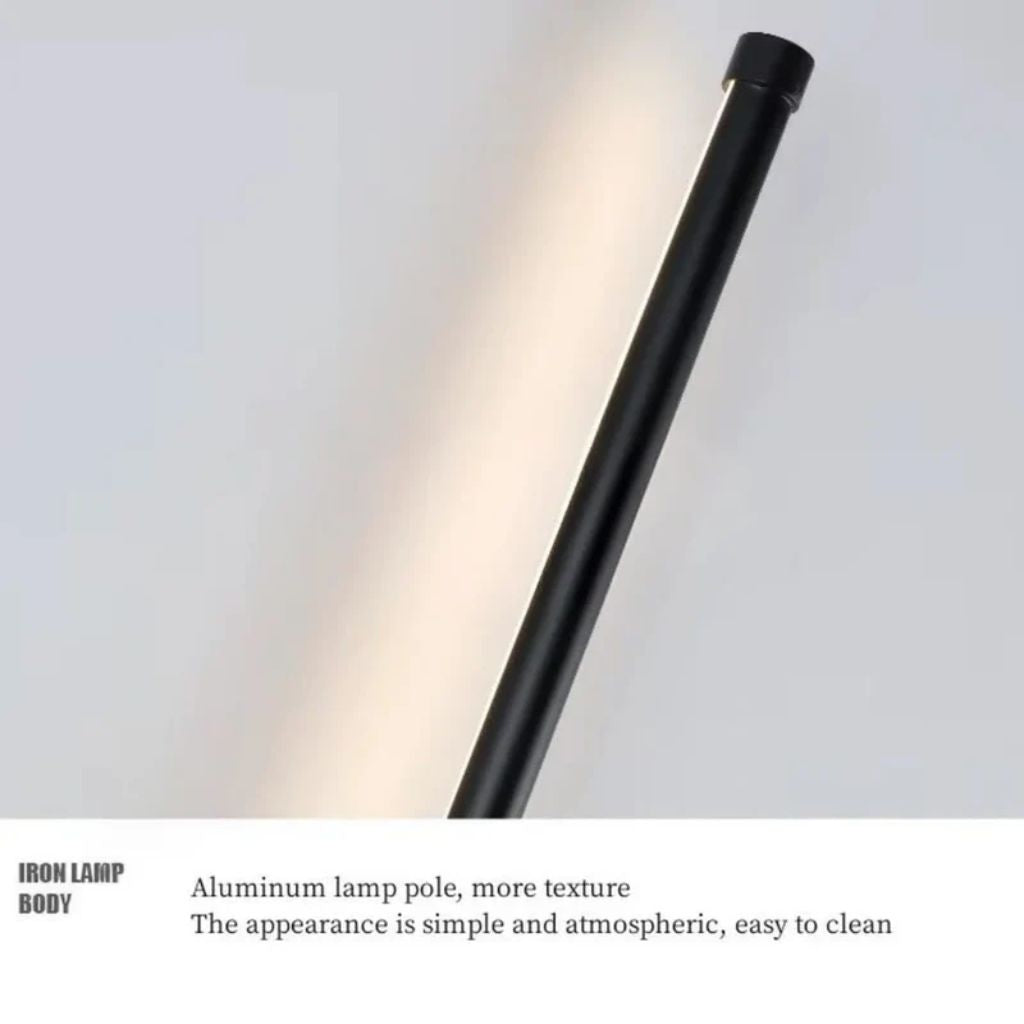 Nordic Black Linear LED Wall Sconce Slim Design