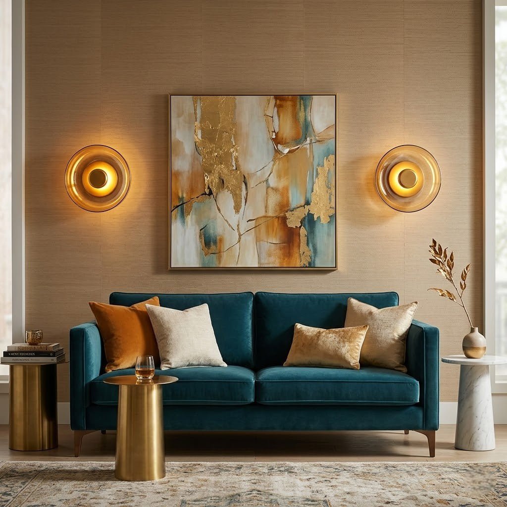 Nordic Glass Bowl Wall Lamp