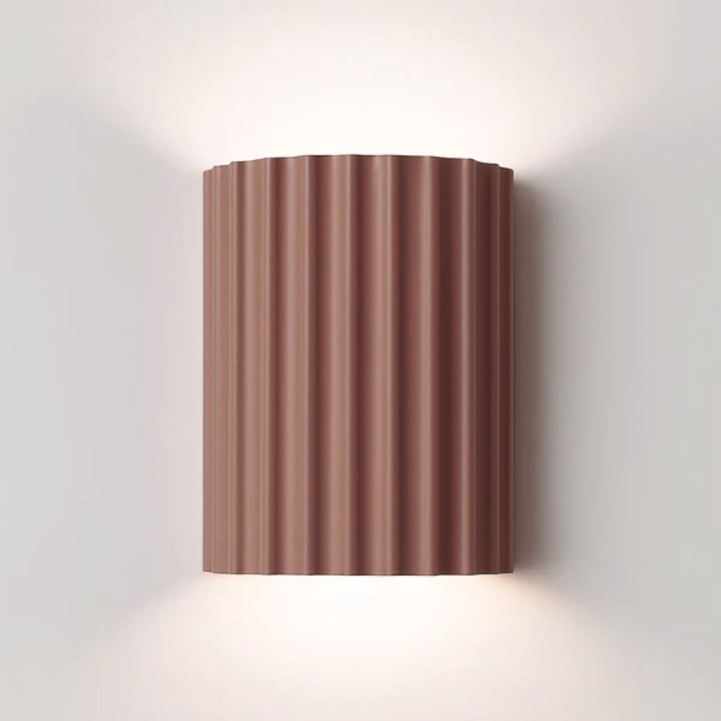 Nordic Minimalist LED Wall Lamp - Macaron Resin