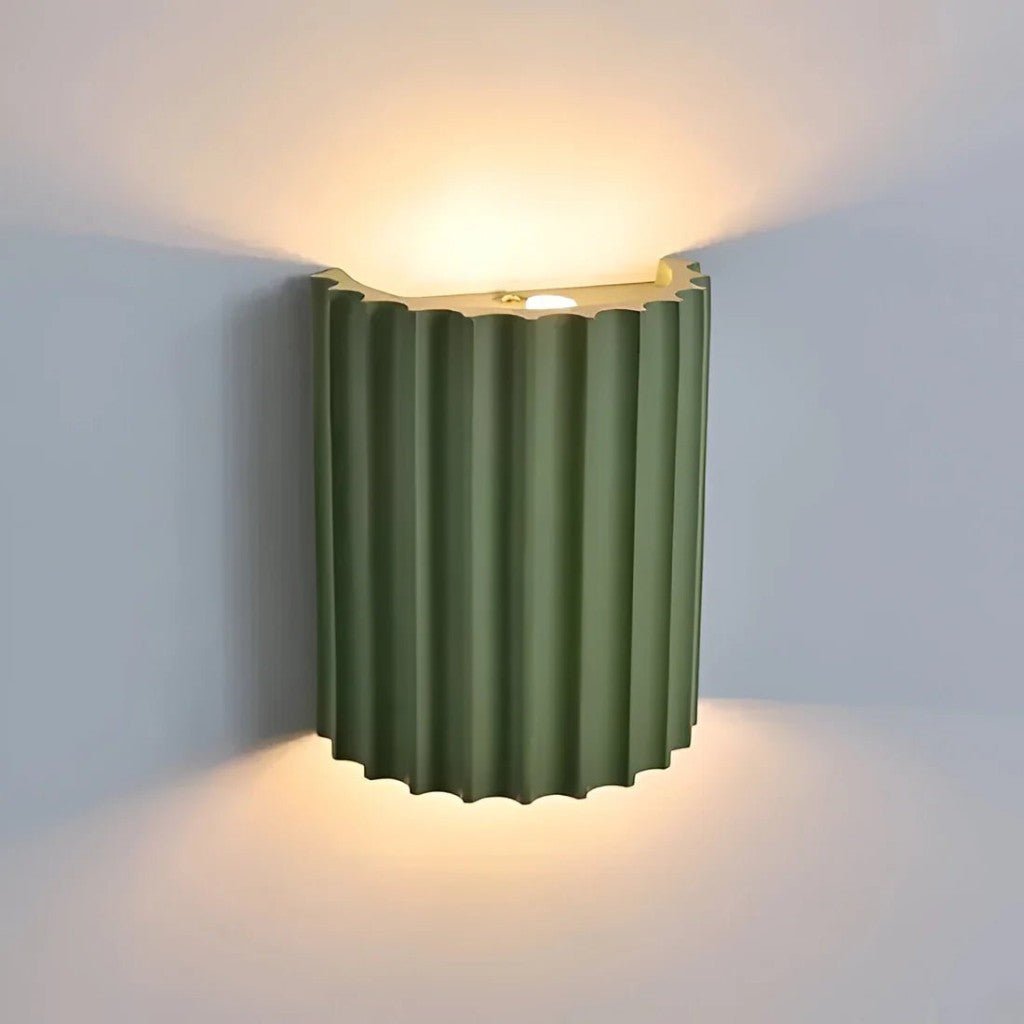 Nordic Minimalist LED Wall Lamp - Macaron Resin