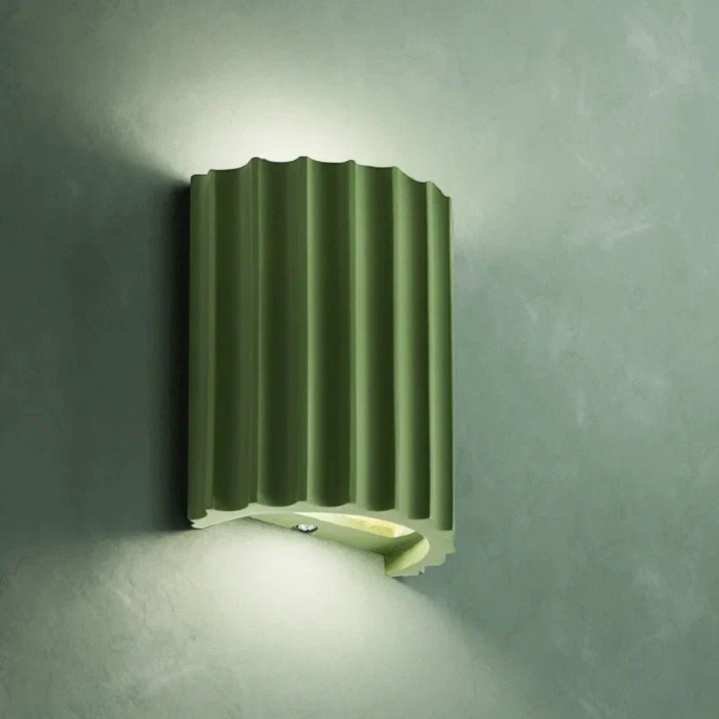 Nordic Minimalist LED Wall Lamp - Macaron Resin