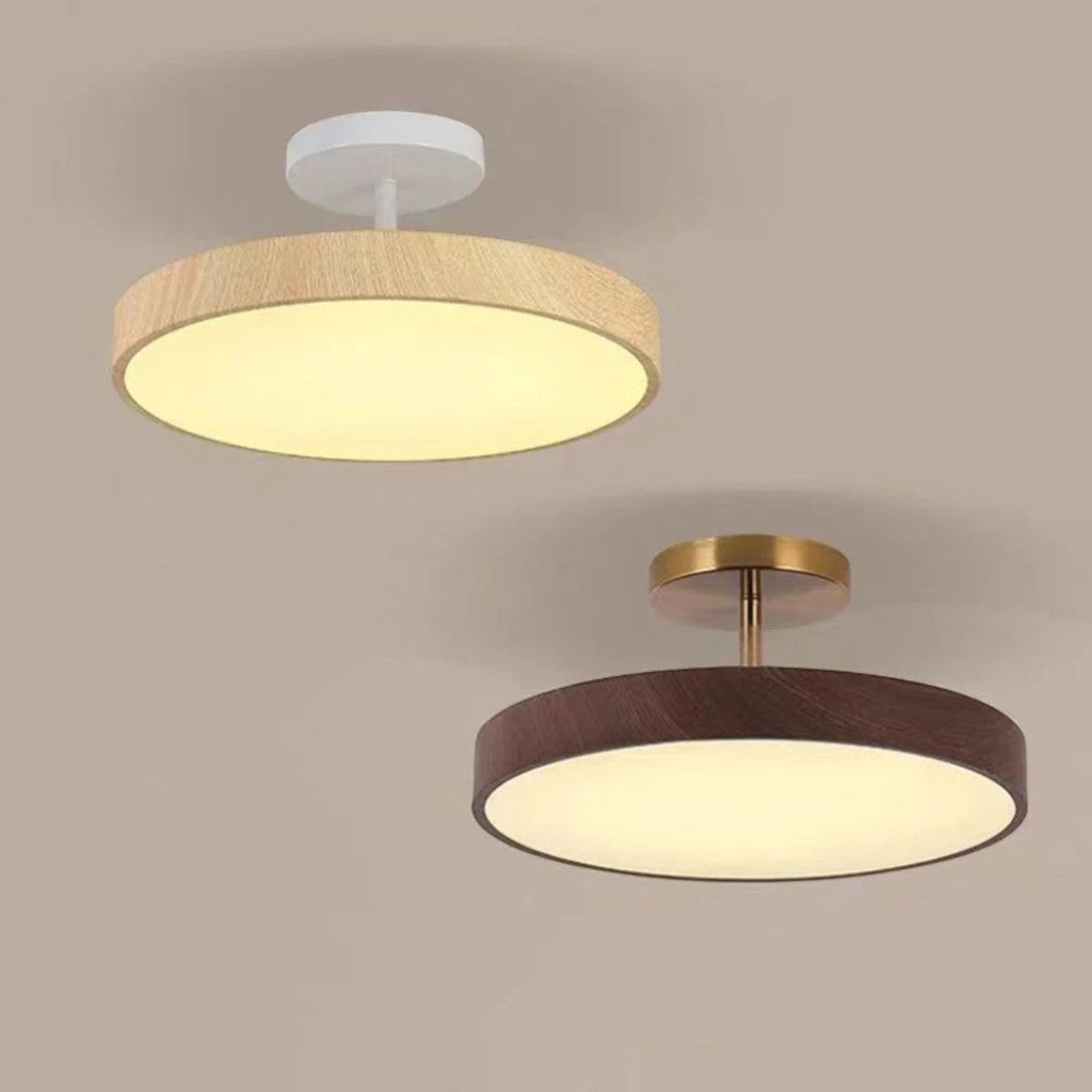 OakLume Nordic Semi Flush Mount Ceiling Light