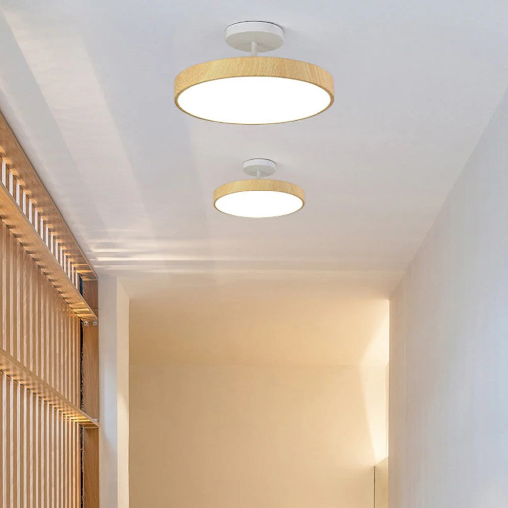 OakLume Nordic Semi Flush Mount Ceiling Light