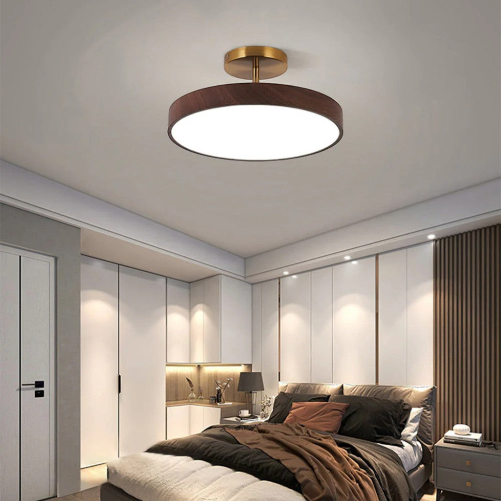 OakLume Nordic Semi Flush Mount Ceiling Light