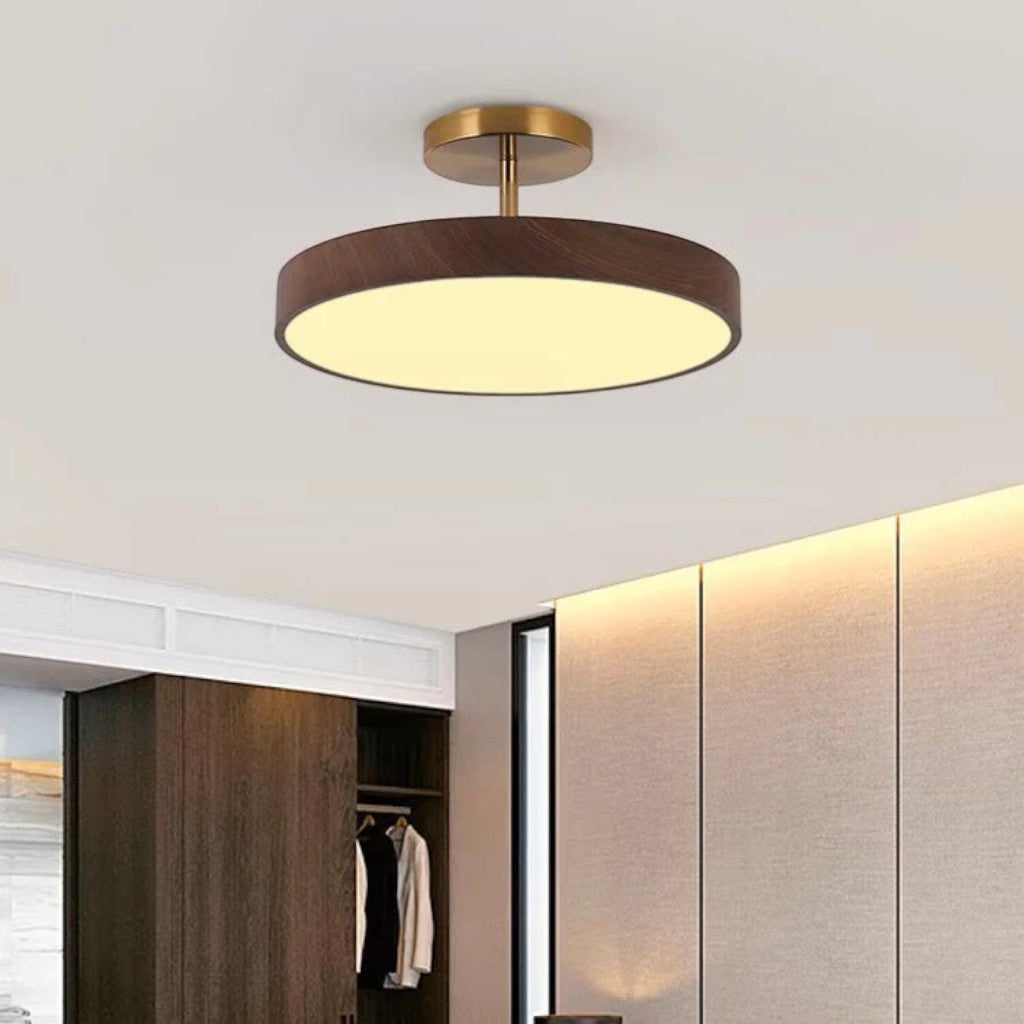 OakLume Nordic Semi Flush Mount Ceiling Light