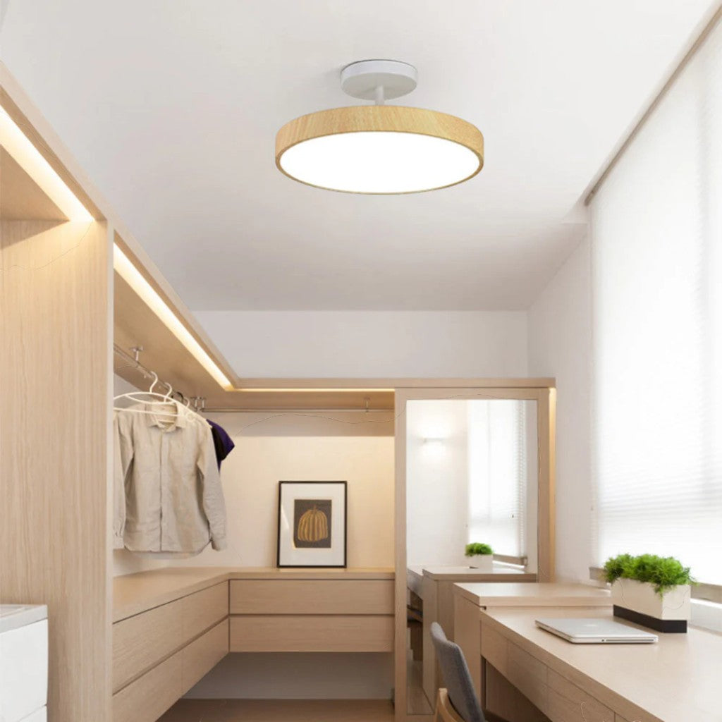 OakLume Nordic Semi Flush Mount Ceiling Light