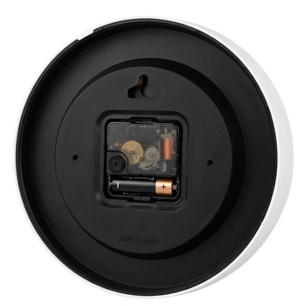 Orange Wall Clock Minimalist Nordic Style