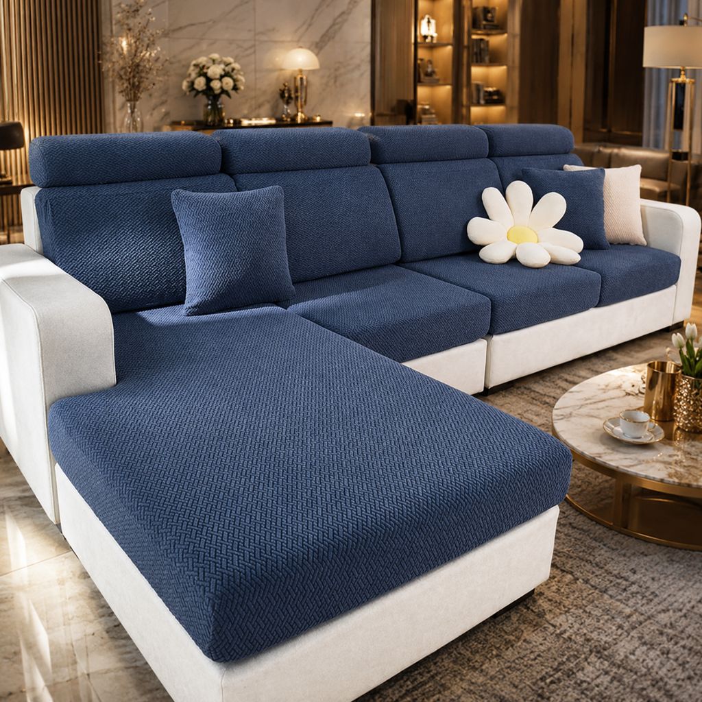 Pet Friendly Stretch Sofa Cover Washable Furniture Protector