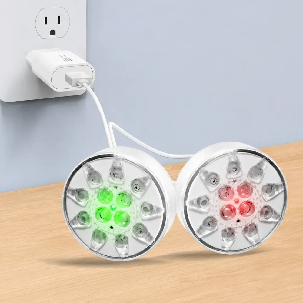 Rechargeable Pool Lights IP68 Waterproof Submersible LED with Remote