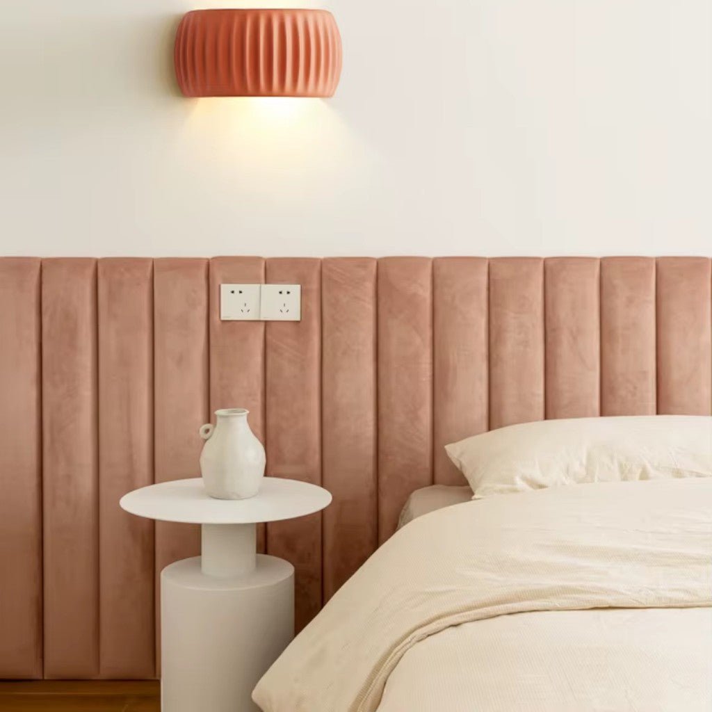 Resin Bedside Wall Light French Art Deco Style